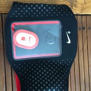 Nike IPod arm band and Sneaker tracker.